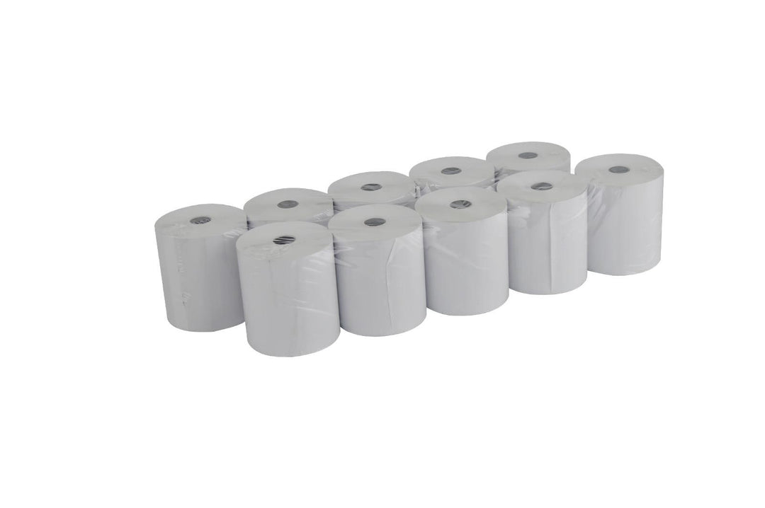 80 x 80 x 12.7mm Core Till Rolls BPA Free Thermal Paper Roll Boxed 50s - Optimal