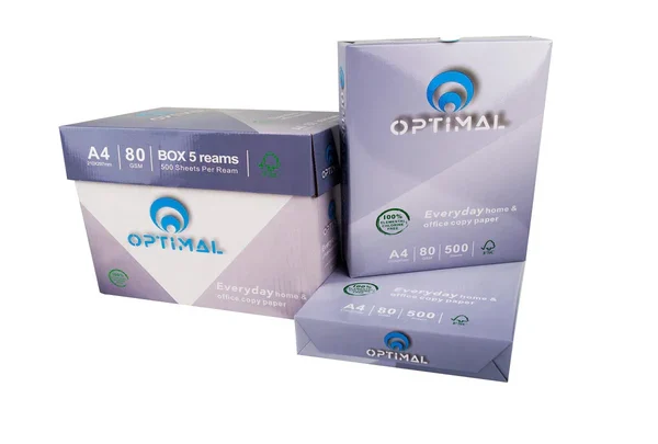 Optimal Everyday A4 Copy Paper 80 GSM Smooth White 2500 Sheets