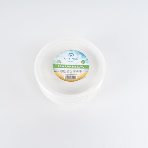 Paper Pulp Moulded Tray - 12 Oz Bowl