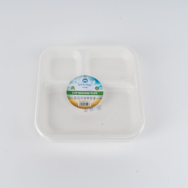 Tray - 3cp Square Plate