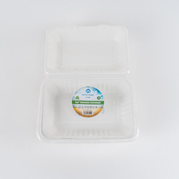 Paper Pulp Moulded Tray - 6x9" Burger Box